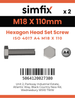 Simfix product label - 4017A41811070-D