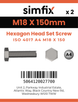 Simfix product label - 4017A41815070-D
