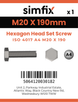 Simfix product label - 4017A42019080-D