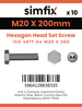 Simfix product label - 4017A42020080-T