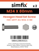 Simfix product label - 4017A42408080-D
