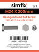 Simfix product label - 4017A42420070-D