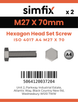 Simfix product label - 4017A42707070-D