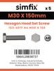Simfix product label - 4017A43015080-T