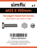 Simfix product label - 4017A43315070-D