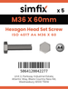 Simfix product label - 4017A43606080-T
