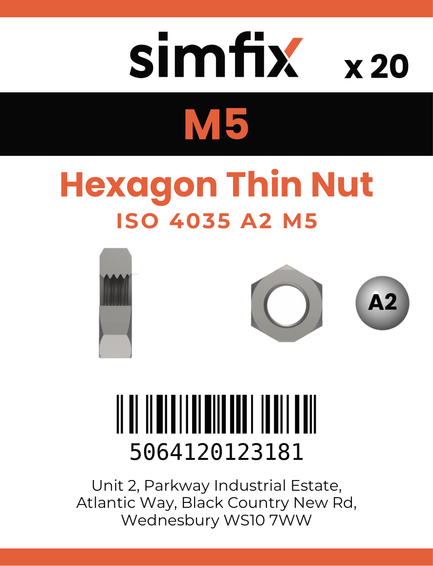 Simfix product label - 4035A205-D