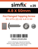 Simfix product label - 4174ABA2F48050Z-D