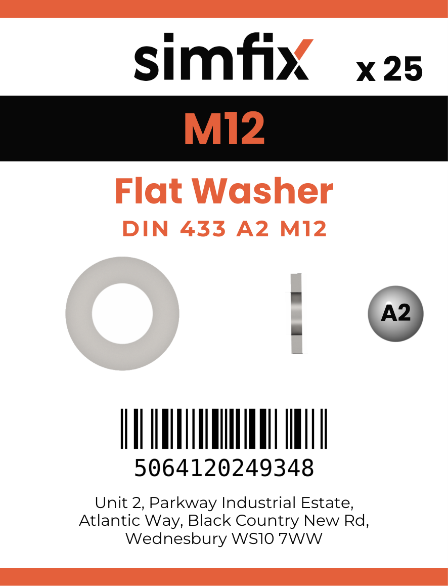 Simfix product label - 433A2130-D