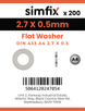 Simfix product label - 433A4027-T