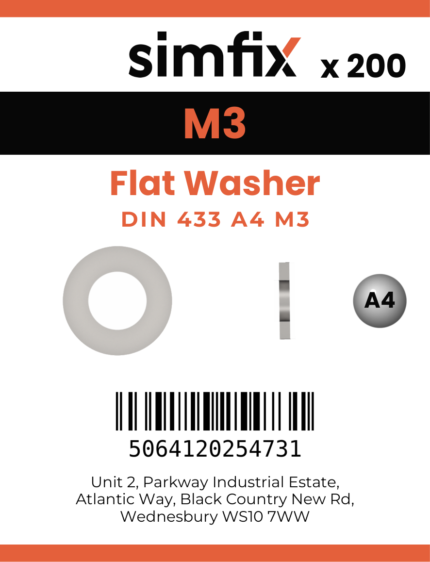 Simfix product label - 433A4032-T