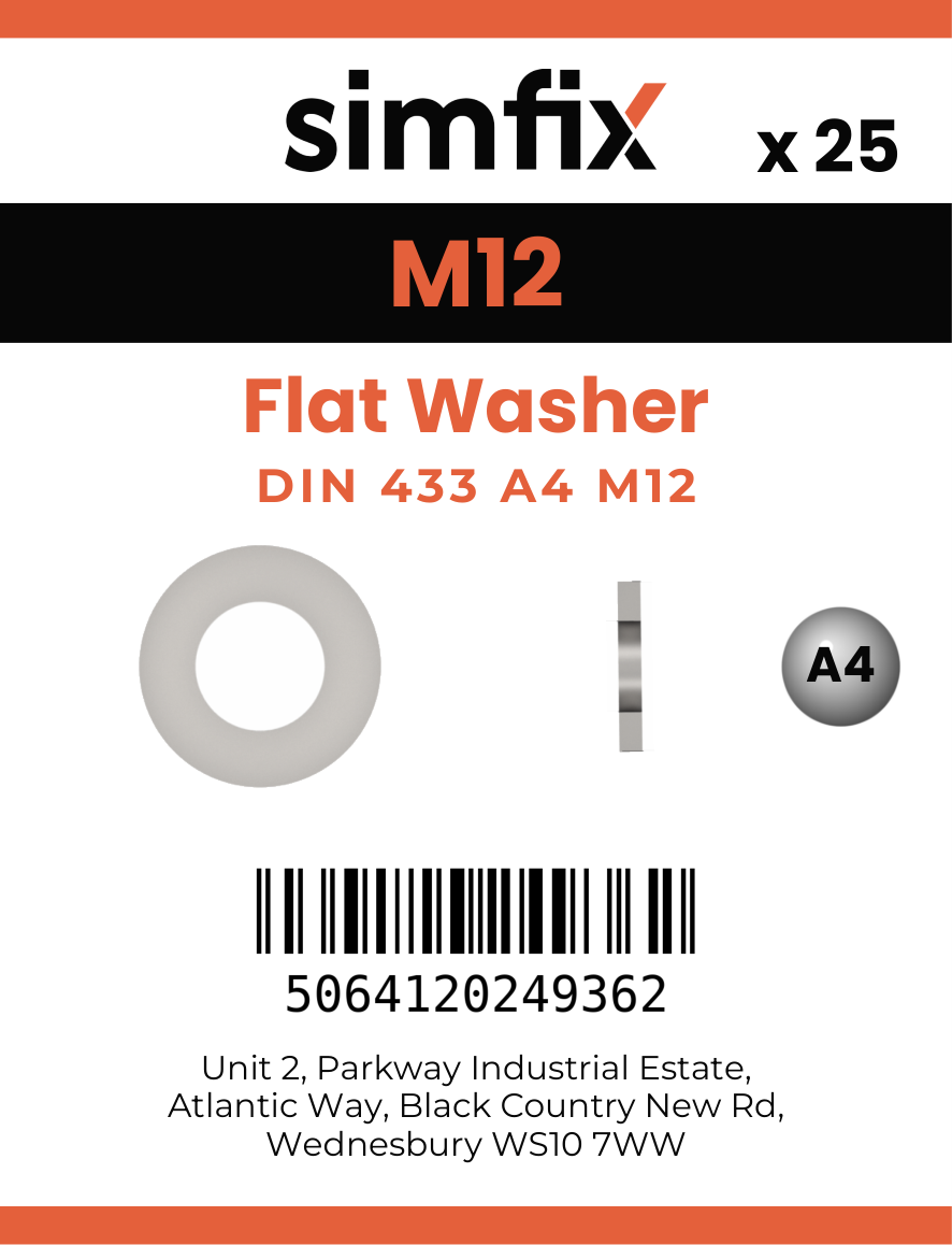 Simfix product label - 433A4130-D
