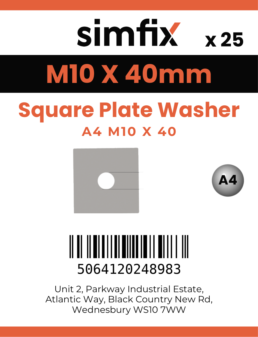Simfix product label - 436A4RH100401-D