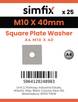 Simfix product label - 436A4RH100401-D