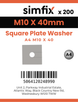Simfix product label - 436A4RH100401-T