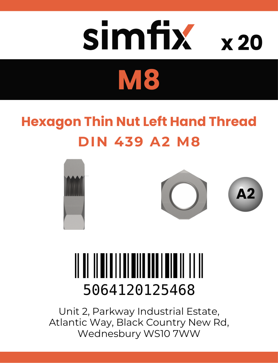 Simfix product label - 439A2080VG-D