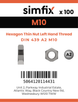 Simfix product label - 439A2100VG-T