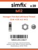 Simfix product label - 439A2120VG-D