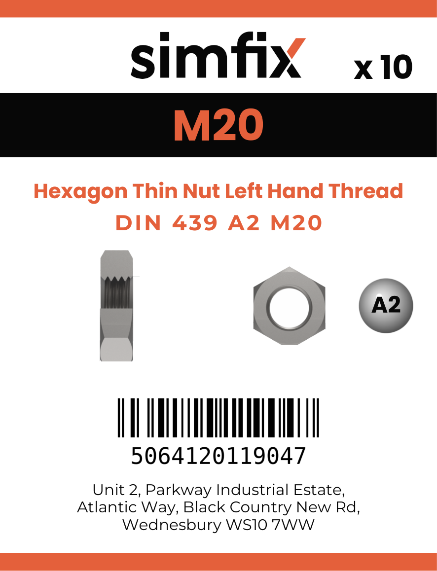 Simfix product label - 439A2200VG-D