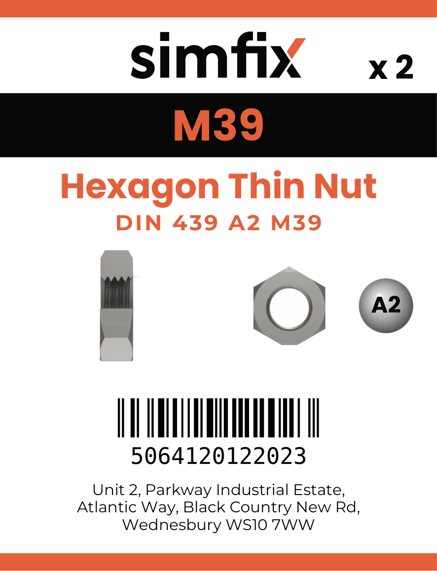 Simfix product label - 439A239-D