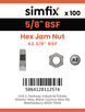 Simfix product label - 439A2BSF58-T