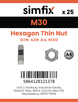 Simfix product label - 439A430-T