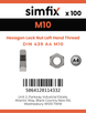 Simfix product label - 439A4L10-T