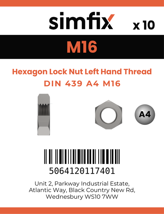 Simfix product label - 439A4L16-D