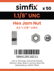Simfix product label - 439UA2118-T