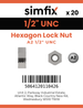 Simfix product label - 439UA212-D