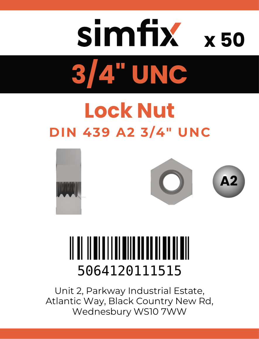 Simfix product label - 439UA234-T