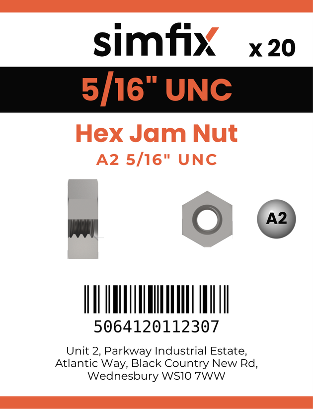 Simfix product label - 439UA2516-D