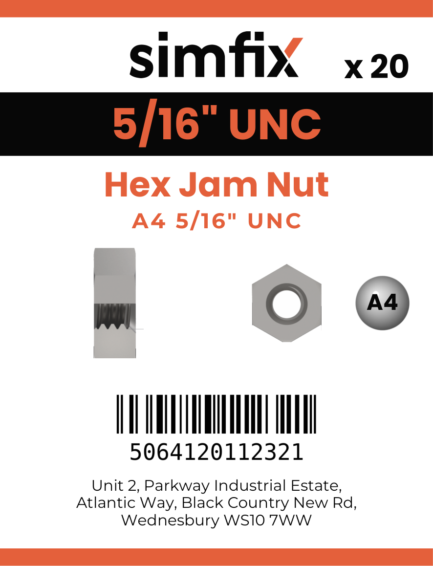 Simfix product label - 439UA4516-D