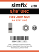 Simfix product label - 439UA4516-D