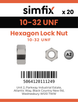 Simfix product label - 439UFA2N10-D