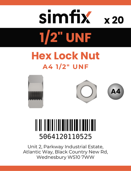 Simfix product label - 439UFA412-D