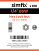 Simfix product label - 439WA214-T