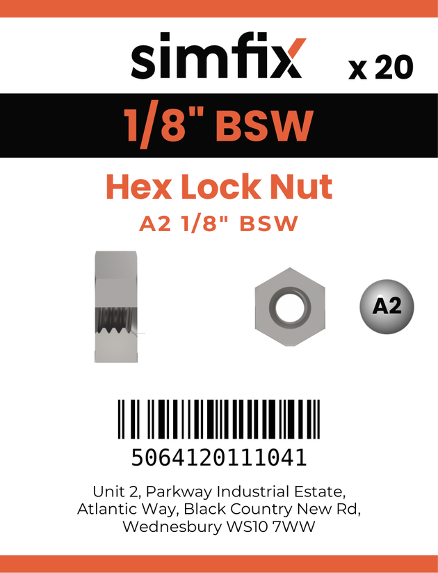 Simfix product label - 439WA218-D