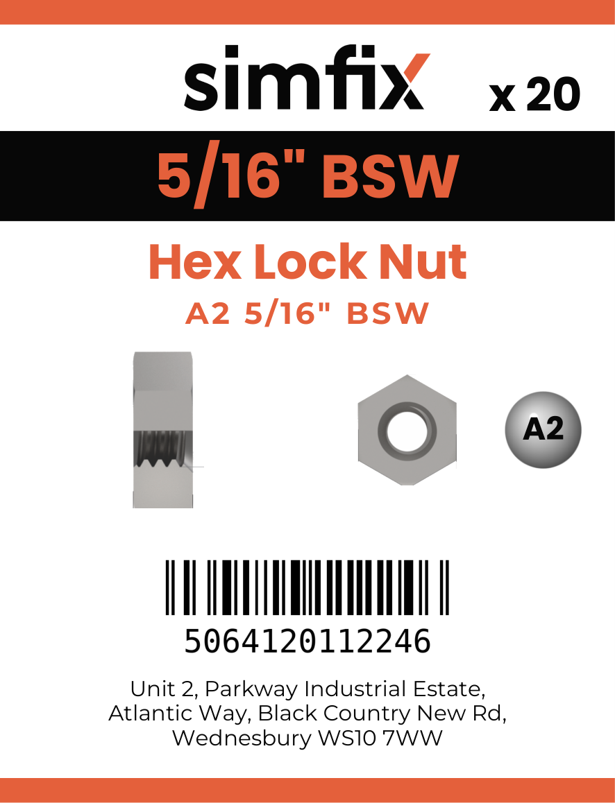 Simfix product label - 439WA2516-D