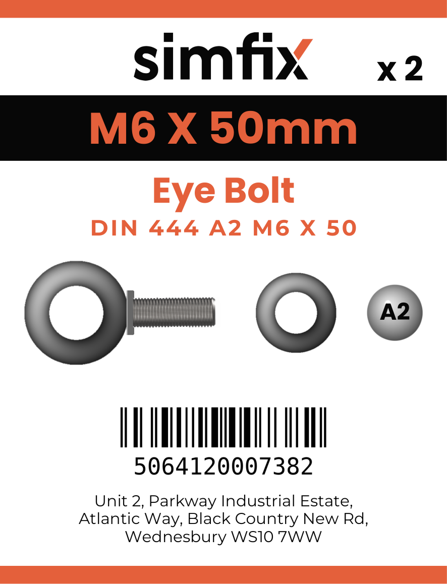 Simfix product label - 444A206050-D