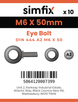 Simfix product label - 444A206050-T