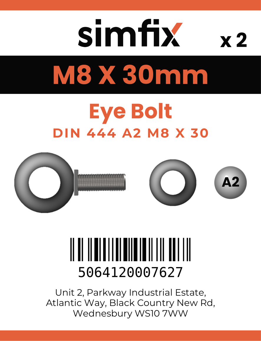 Simfix product label - 444A208030-D