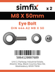 Simfix product label - 444A208050-D