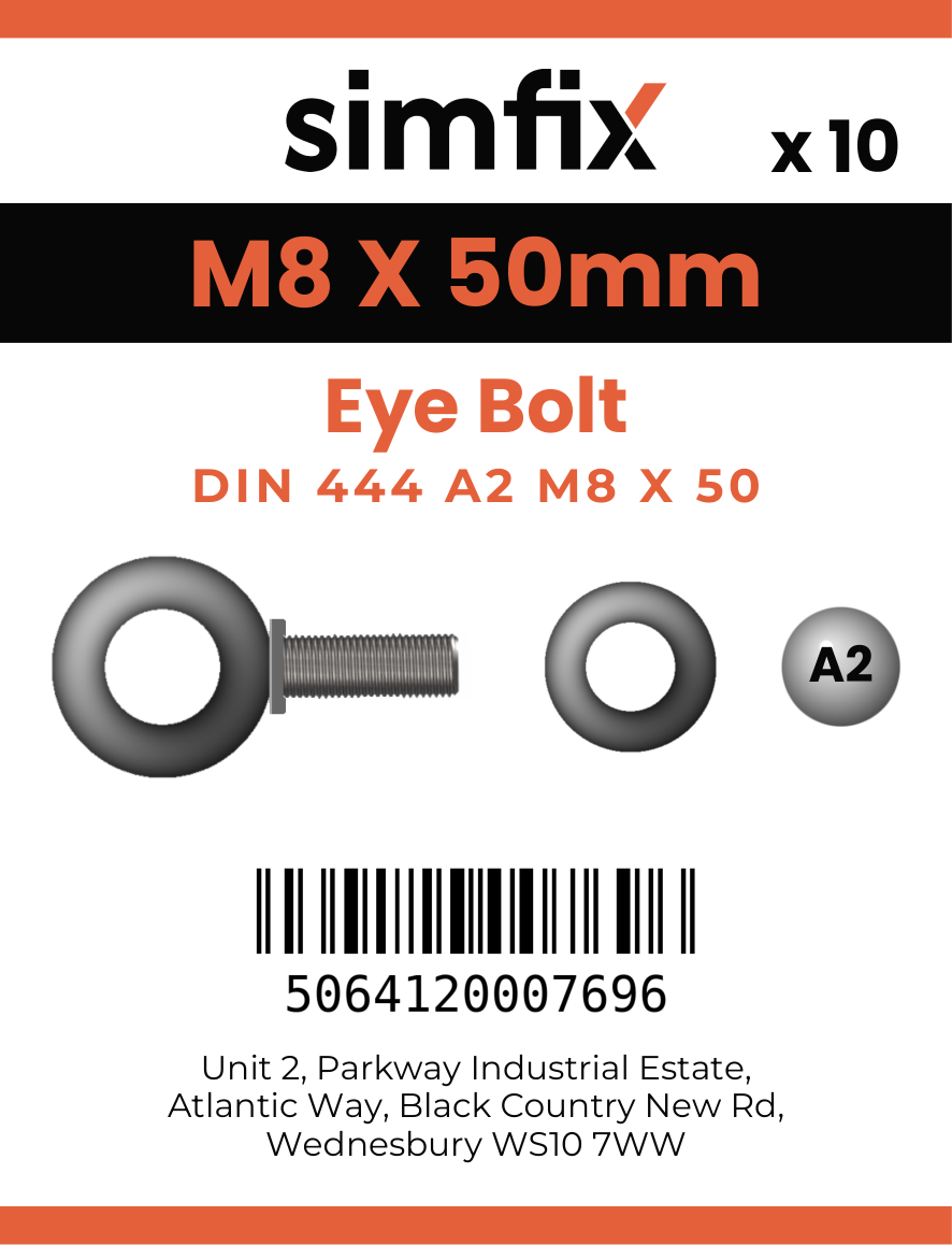 Simfix product label - 444A208050-T
