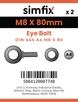 Simfix product label - 444A408080-D