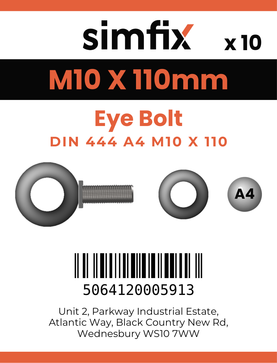 Simfix product label - 444A410110-T