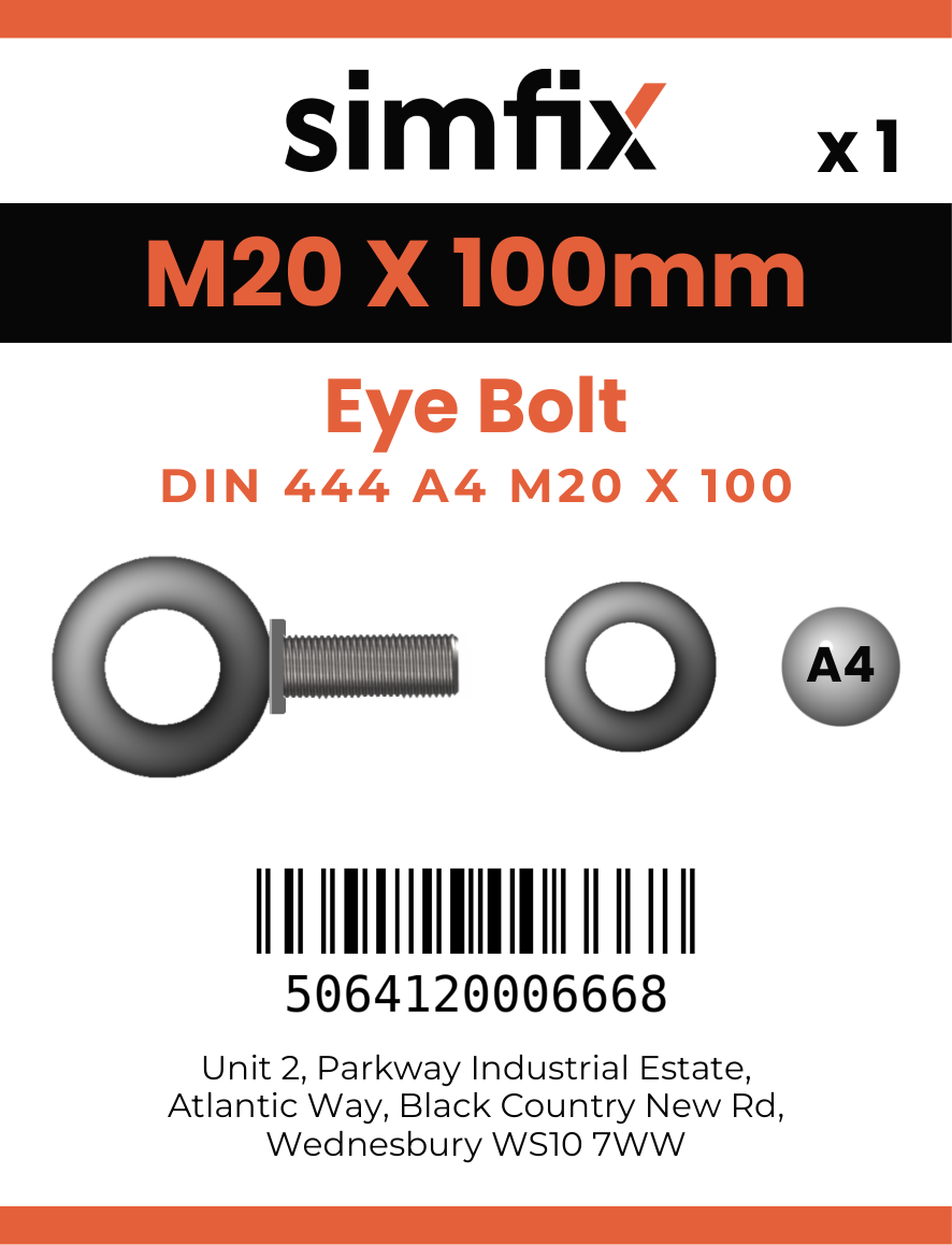 Simfix product label - 444A420100-D