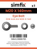 Simfix product label - 444A420140-D