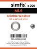 Simfix product label - 4463A2016-T