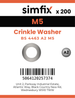 Simfix product label - 4463A2050-T